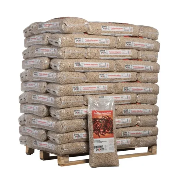 Pellet German Pellets - Palette de 66 sacs de 15 kg