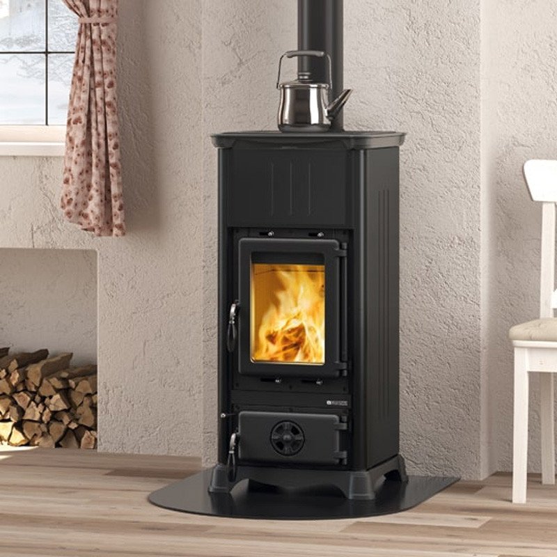 Poêle à bois Emiliana Steel 6.5 kw Poêle à bois Emiliana Steel 6.5 kw