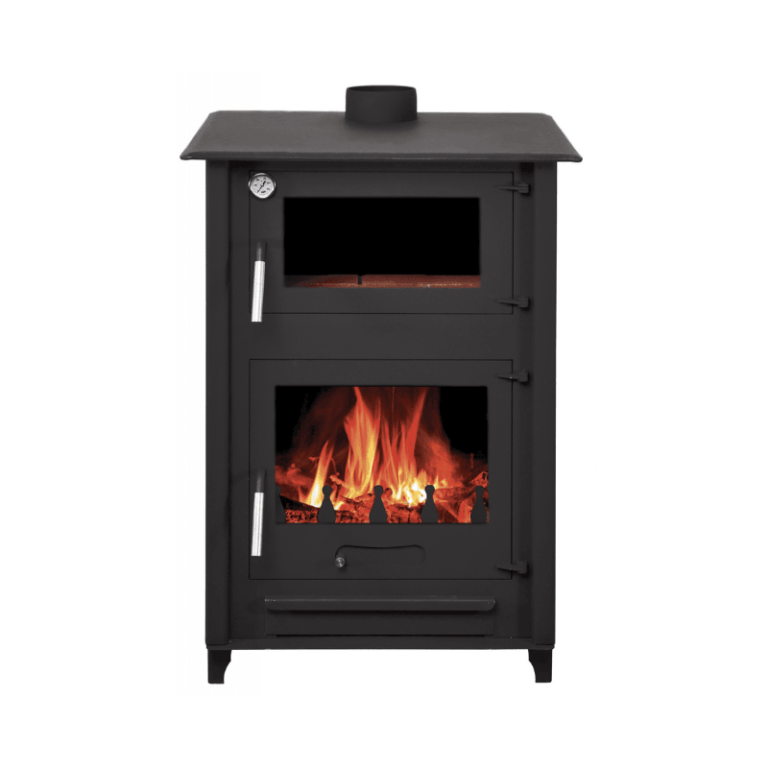 Poêle à bois avec four Paula 13 kw