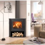 Poêle à bois d'angle Sintra 7 kw