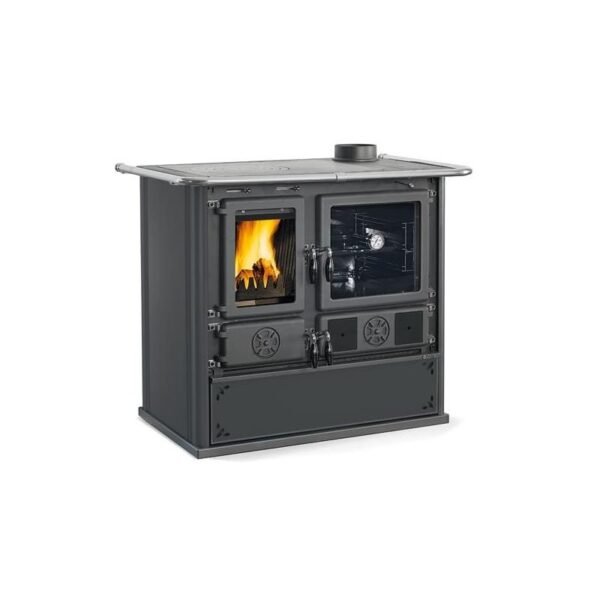 Cuisinière à bois raccordable - LA NORDICA Rosa Steel 5.0 8.8 kW