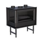 Insert à bois 2 faces ventilé canalisable - BRONPI Paris 70 EI 11 kW