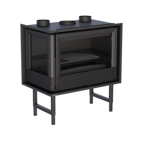 Insert à bois 2 faces ventilé canalisable - BRONPI Paris 70 EI 11 kW