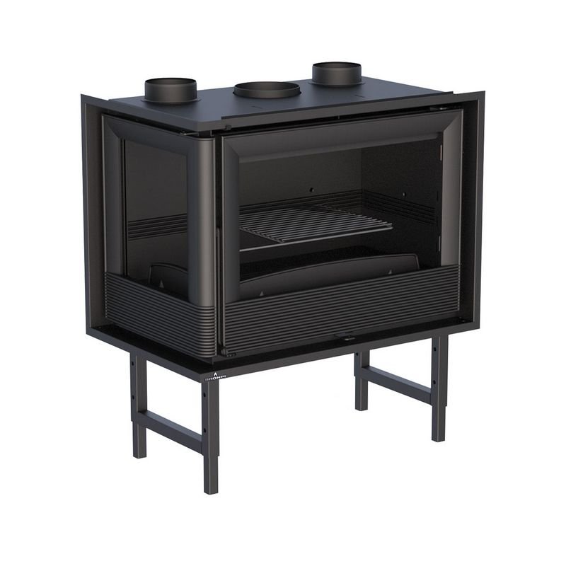 Insert à bois 2 faces ventilé canalisable - BRONPI Paris 70 EI 11 kW Insert à bois 2 faces ventilé canalisable - BRONPI Paris 70 EI 11 kW